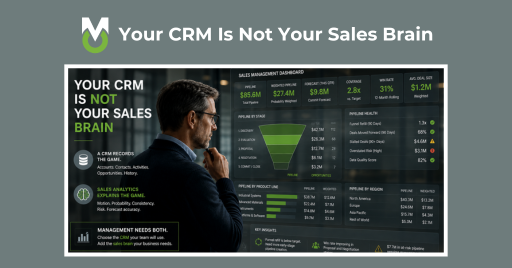 The CRM Is Not Your Sales Brain